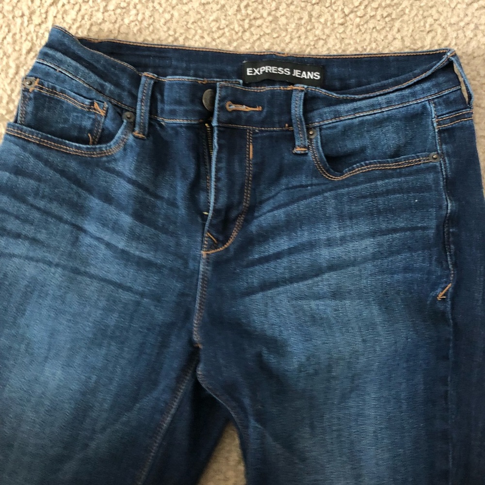 Express mid rise jean jeggings